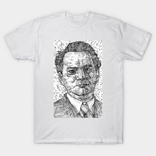 THOMAS WOLFE ink portrait T-Shirt